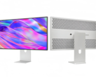 Kuycon G32P (nella foto) supporta una vera profondità di colore a 10 bit e copre il 99% della gamma di colori DCI-P3 e sRGB. (Fonte: ClickClack.io)