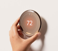 Il nuovo termostato Nest Learning supporta Matter per Apple HomeKit e l'integrazione Samsung SmartThings. (Fonte immagine: Google)