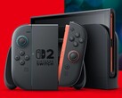 La console Nintendo Switch 2 raffigurata