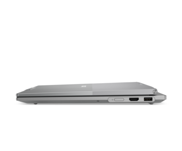 Porte ThinkBook Plus Gen 7 Auto Twist sul lato destro. (Fonte immagine: Lenovo)