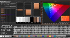 CalMAN: ColorChecker (calibrato)