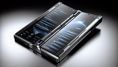 L'iPhone pieghevole potrebbe arrivare prima del previsto (Fonte immagine: generato dall'AI con Dall-E)