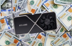 Nvidia GeForce RTX 4090 potrebbe essere significativamente più veloce della RTX 3090 Ti. (Fonte: Nvidia (mock-up)/Giorgio Trovato-edit)