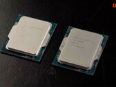 Intel Raptor Lake Core i9-13900 nella foto insieme ad Alder Lake Core i9-12900K. (Fonte: Expreview)