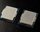 Intel Raptor Lake Core i9-13900 nella foto insieme ad Alder Lake Core i9-12900K. (Fonte: Expreview)