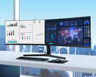 Il Business-Monitor S9U ha un rapporto di aspetto 32:9 e una risoluzione 5K. (Fonte immagine: Samsung)