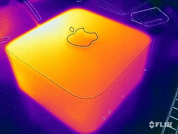 Temperature superficiali di Mac Studio - (stress test)
