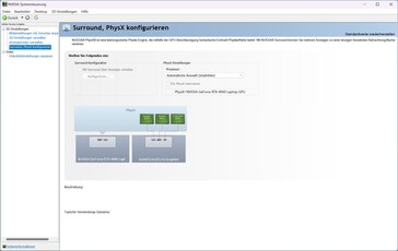 Anche le impostazioni del surround non sono accessibili