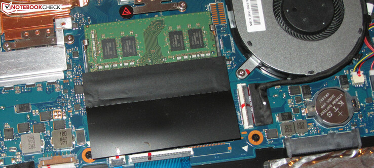 Il TUF Gaming FX705DY ha due slots SO-DIMM