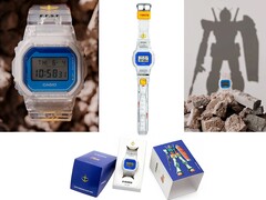 Il DW-5600 di Casio a tema Gundam abbina un design trasparente con colori ispirati all'RX-78-2 e una confezione in edizione speciale.