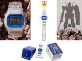 Il DW-5600 di Casio a tema Gundam abbina un design trasparente con colori ispirati all'RX-78-2 e una confezione in edizione speciale.