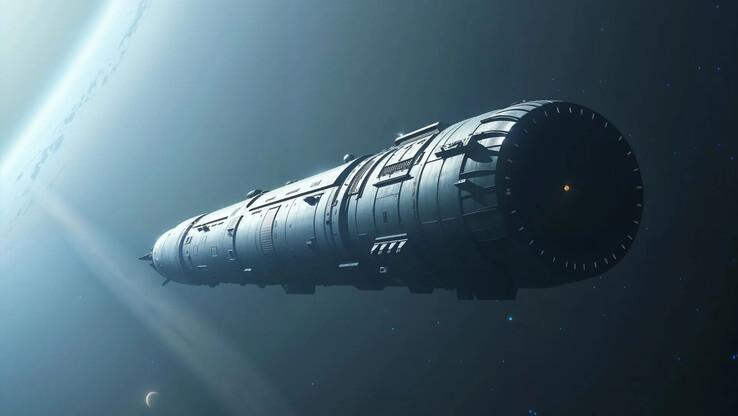 Un'impressione d'artista di come potrebbe apparire la navicella spaziale Chrysalis. (Fonte dell'immagine: Giacomo Infelise, Veronica Magli, Guido Sbrogio, Nevenka Martinello e Federica Chiara Serpe)