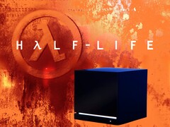Sfondo di Half-Life con la Steam Machine di Valve (Fonte: Valve con modifiche)
