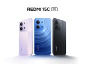 Il Redmi 15C 5G è disponibile nelle varianti di colore blu notte, viola crepuscolo e nero notte (Fonte: Redmi)