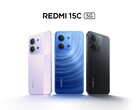 Il Redmi 15C 5G è disponibile nelle varianti di colore blu notte, viola crepuscolo e nero notte (Fonte: Redmi)