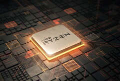 L&#039;AMD Ryzen 7 5800X3D è stato messo alla prova su Geekbench (immagine via AMD)