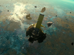 Uno screengrab della Rivelazione Cinematica di Marathon nel 2025 (fonte immagine Sala Stampa Bungie)