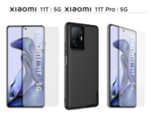 La serie Xiaomi 11T potrebbe avere display IPS. (Fonte immagine: @xiaomiui &amp; @_snoopytech_)