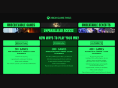 Uno screengrab che mostra gli ultimi aggiornamenti dei livelli di Xbox Game Pass e gli aumenti di prezzo (fonte: Xbox Wire)