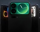 Design dei display posteriori di Xiaomi 17 Pro e Pro Max.