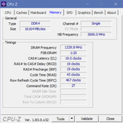 CPU-Z Memoria