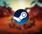 La storia di Dead in Bermuda inizia con un incidente aereo che lascia otto sopravvissuti bloccati su un'isola misteriosa. Nella foto, l'immagine del gioco con il logo di Steam sovrapposto (fonte: Steam)
