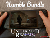 Il bundle Uncharted Realms rimarrà attivo fino al 23 agosto 2025. Nella foto: Steam Deck che gestisce Fort Solis. (Fonte: Notebookcheck, Steam e Humble Bundle - modifica)