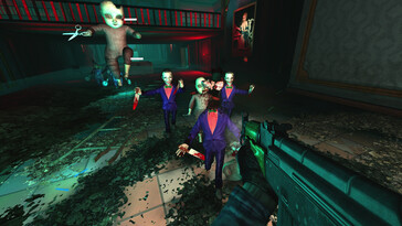 Nella foto: Una schermata di gameplay di Killing Floor.
