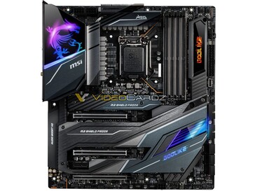 MEG Z490 GODLIKE (Image Source: Videocardz)