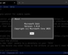 Microsoft Edit per Windows a 64 bit consente agli utenti della linea di comando di modificare i file di testo con facilità. (Fonte immagine: Microsoft)