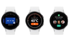 Samsung Wallet, Thermo Check e WhatsApp su Galaxy Watch (Fonte: Samsung)