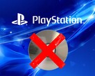 Il logo PlayStation visibile sopra il disco della PS5