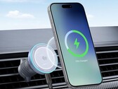 Il nuovo accessorio di Ugreen è una versione aggiornata di MagFlow Magnetic Wireless Car Charger 25W (nella foto)