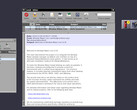 Il desktop di Window Maker Live 12.8 con GNU Mail (Fonte: SourceForge)