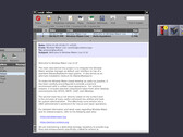 Il desktop di Window Maker Live 12.8 con GNU Mail (Fonte: SourceForge)