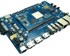 Il nuovo Banana Pi CoM in una scheda carrier. (Fonte: Banana Pi)