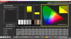 CalMAN ColorChecker calibrato