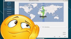 Ci risiamo. Il programma di installazione di Debian.