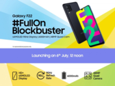 Samsung presenta il sito Galaxy F22. (Fonte: Samsung)