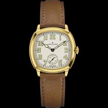L'orologio Hamilton H36139520 viene fornito con una cassa in acciaio inossidabile color oro