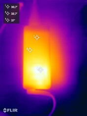 Alimentatore durante il test di stress