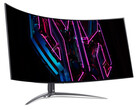 L'Acer Predator X45 combina una risoluzione di 1440p con una frequenza di aggiornamento di 240 Hz. (Fonte: Acer)