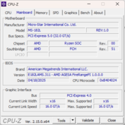 Scheda madre CPU-Z