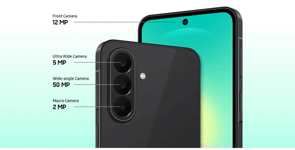 L'Galaxy A27 5G è dotato di una tripla fotocamera posteriore.