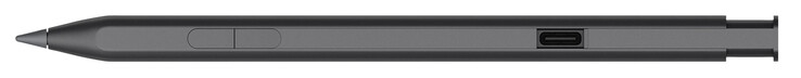 La batteria della penna si ricarica tramite USB-C.
