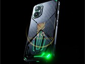 Infinix GT 50 Pro 5G presenta un design insolito con illuminazione LED verde.