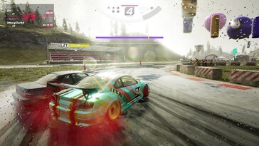 Nella foto: uno screenshot del gameplay di OverDrift Festival.