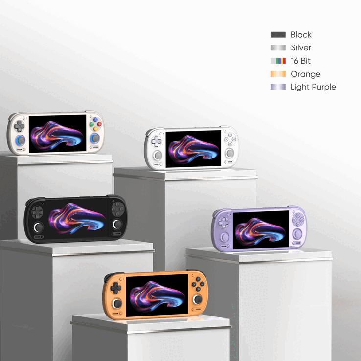 Retroid Pocket 6 è attualmente disponibile in 5 diversi temi (fonte: Retroid)