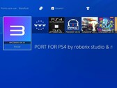 Una schermata di RPCS3 installato su una PS4 con jailbreak