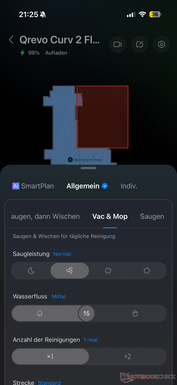Impostazioni di pulizia